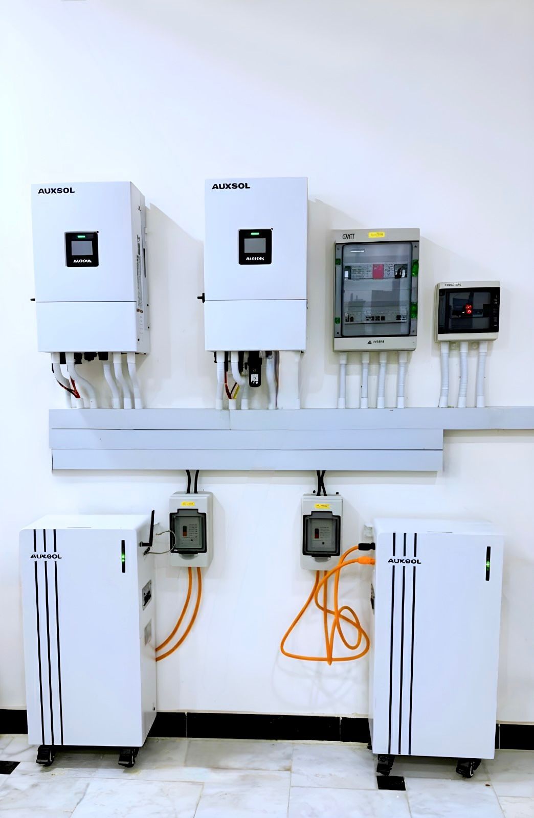 16kW dual-inverter solar installation in Baladiyat, Baghdad