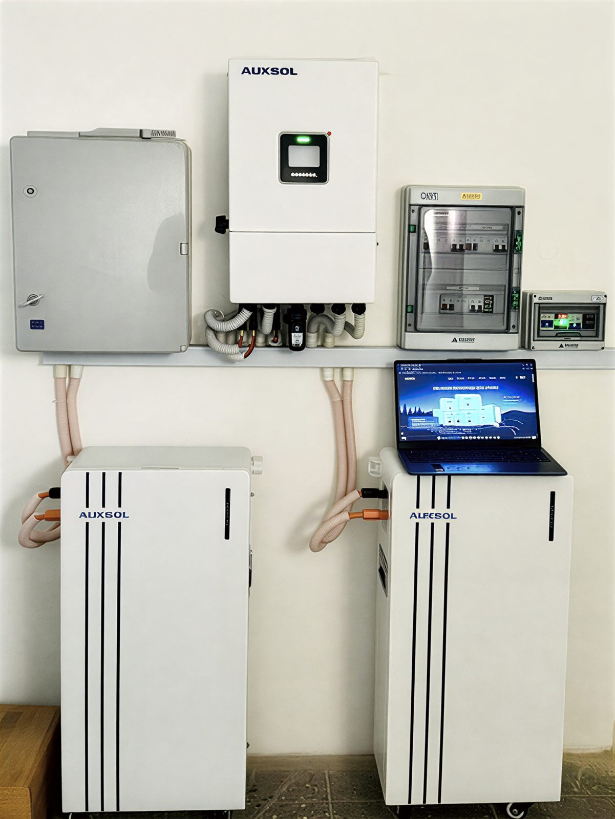 Residential inverter and battery installation in Hay Alkhadra, Baghdad